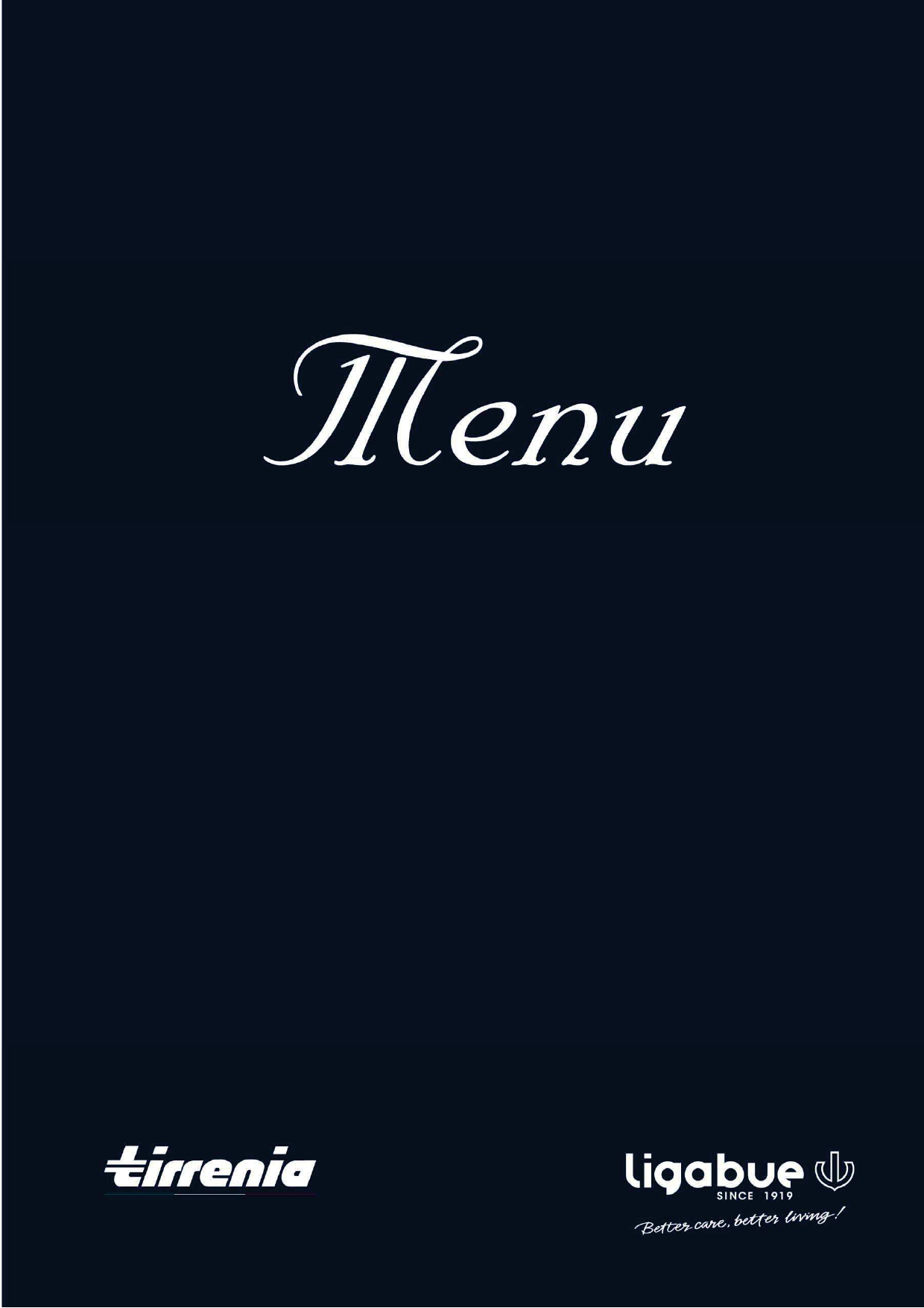 tirrenia menu ristorante